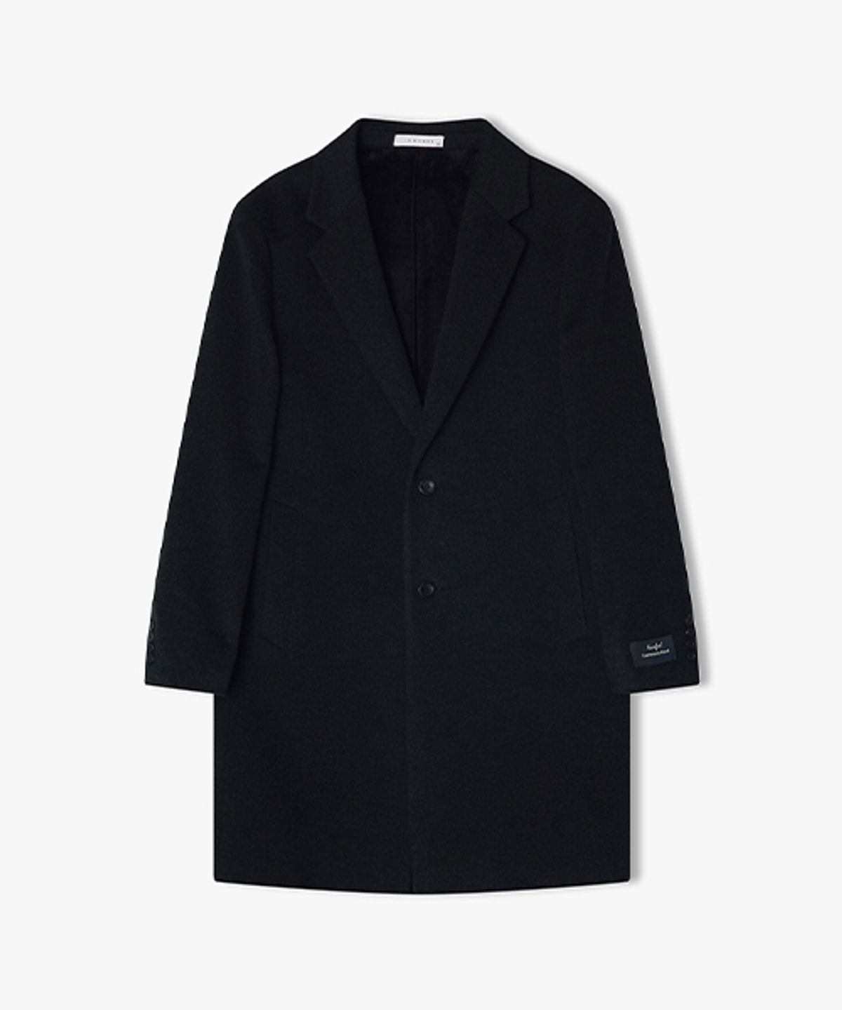 리버클래시(LIBERCLASSY) [24FW] LKW21482 차콜 싱글 체스트 코트