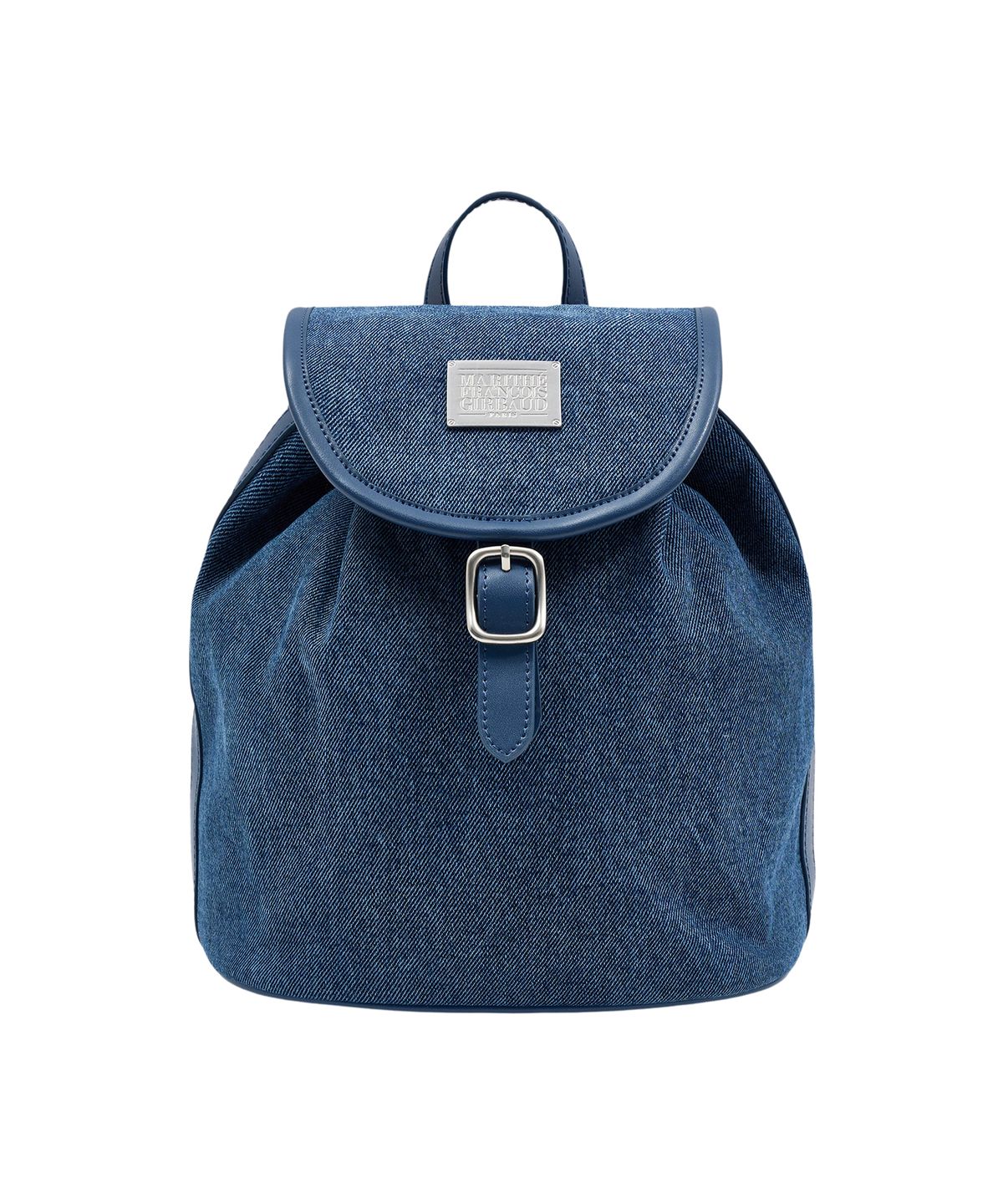 마리떼 프랑소와 저버(MARITHÉ + FRANҪOIS GIRBAUD) CLASSIC LOGO BUCKLE BACKPACK dark blue