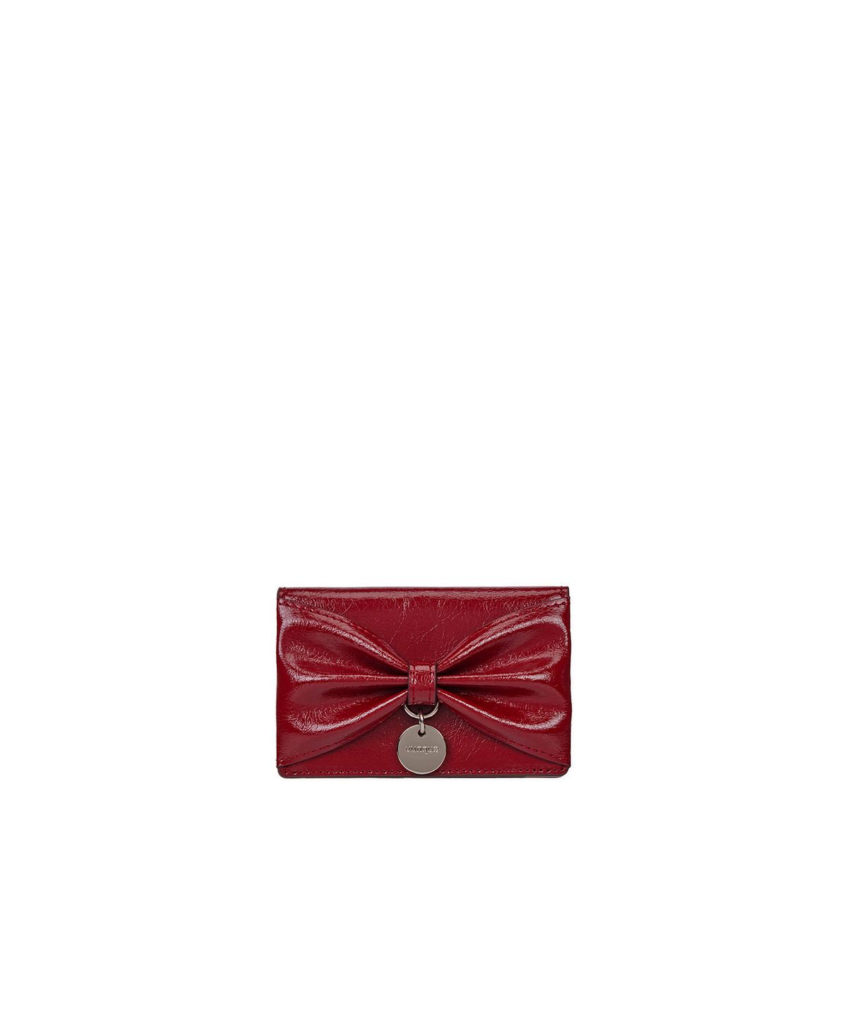 분크(VUNQUE) Toque Balaca Card Wallet (토크 발라카 카드지갑) Berry Red