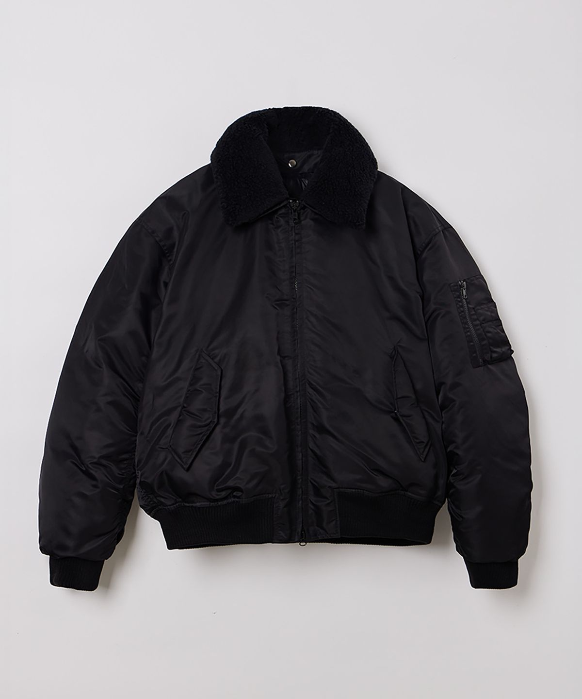 필더스(FIELDERS) MAN FLIGHT DOWN JUMPER  BLACK