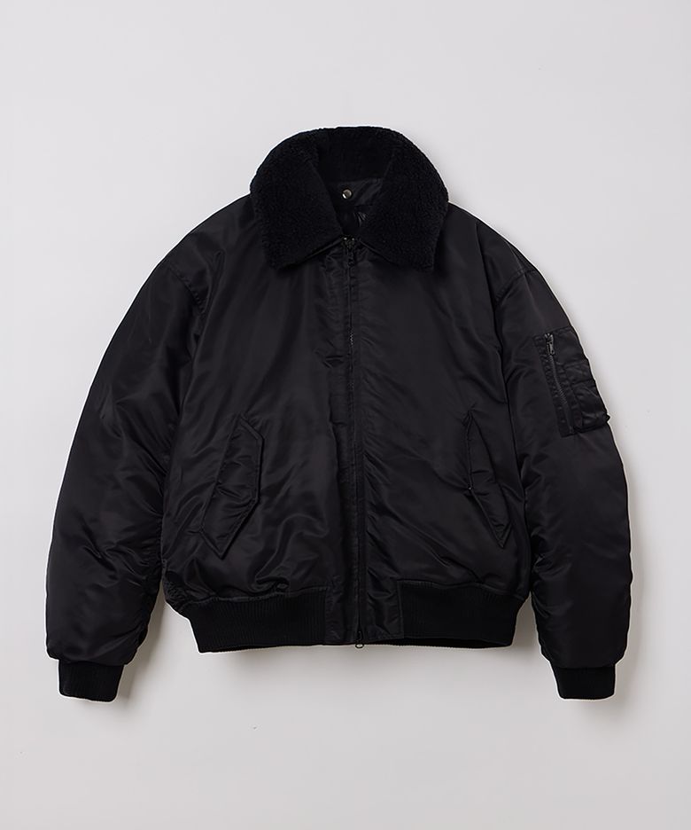 MAN FLIGHT DOWN JUMPER  BLACK