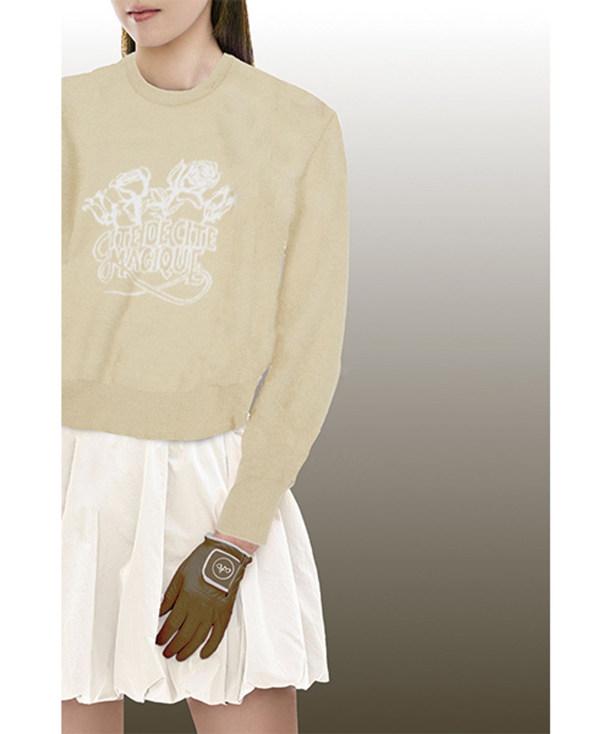 시테드시테(CITE DE CITE) mink cite knit_BEIGE