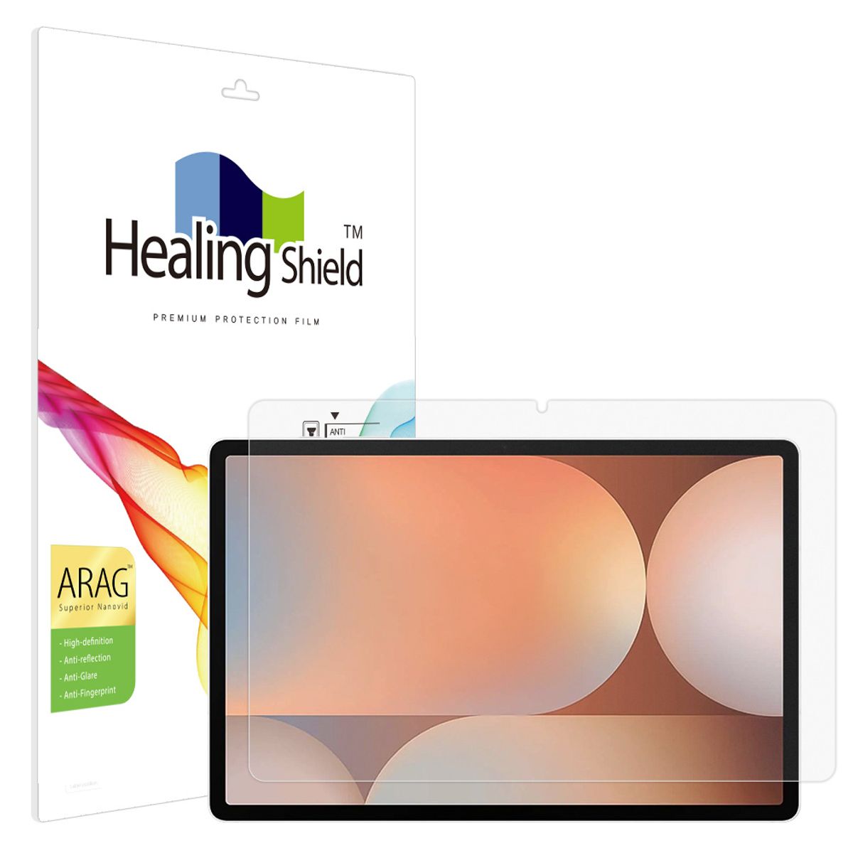 힐링쉴드(HEALINGSHIELD) 갤럭시탭S10 플러스 ARAG 고화질 저반사 액정보호필름
