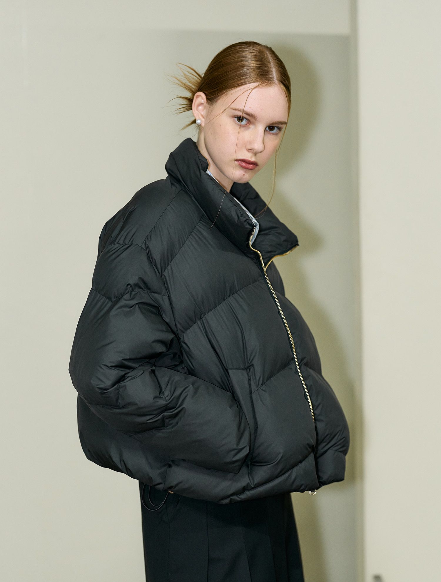 ダウンジャケット・コート GENERAL IDEA Glove Set Short Puffer CREAM WBD3L07501 WBD3L07 MUSINSA | GENERAL IDEA Glove Set Short Puffer [CREAM