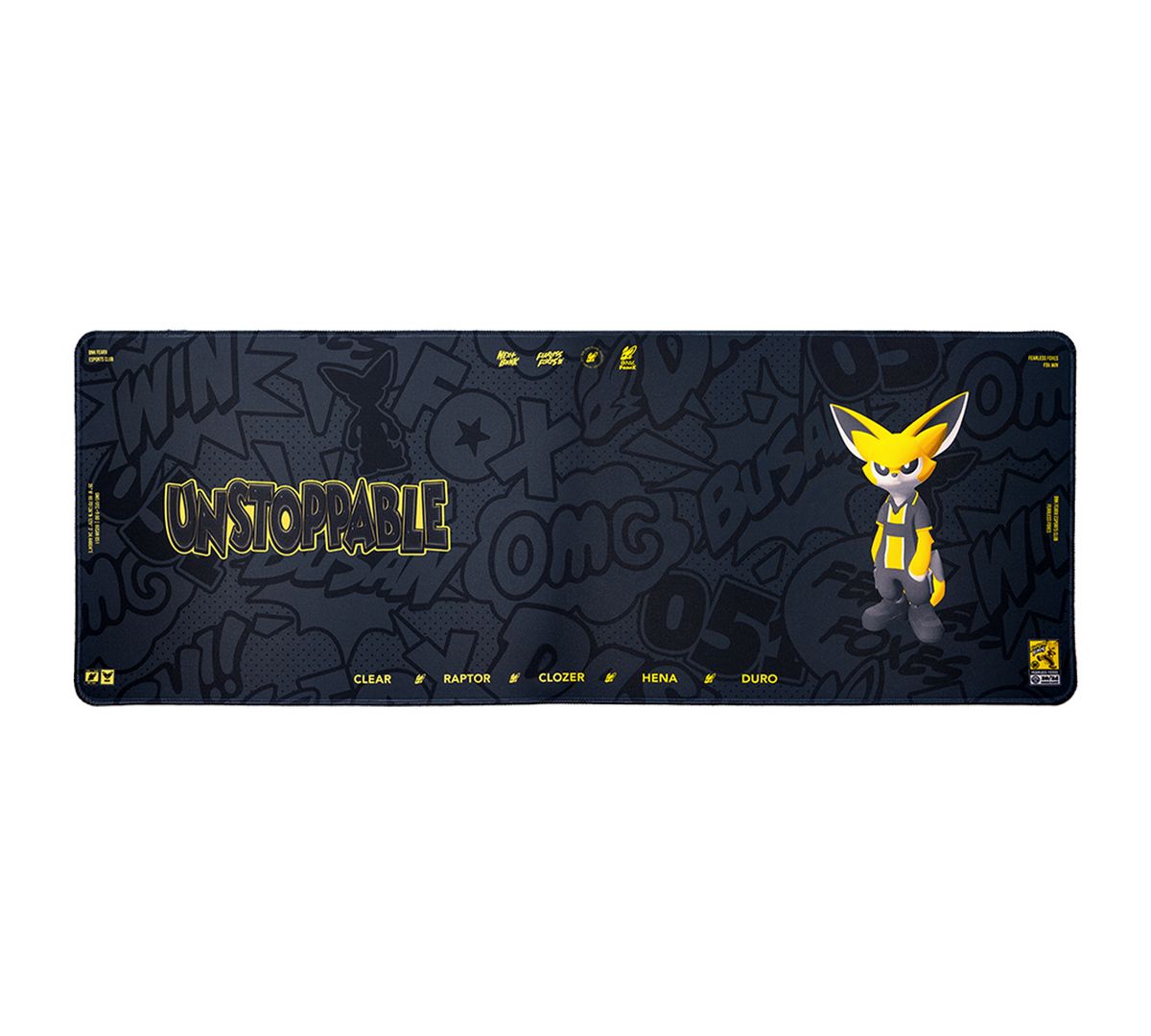 BNK 피어엑스(BNK FEARX) [UNSTOPPABLE FOX] PLAYOFFS Desk Mat