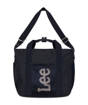 빅 트위치 로고 메신저백 인디고미디움 LK2403BG03IM