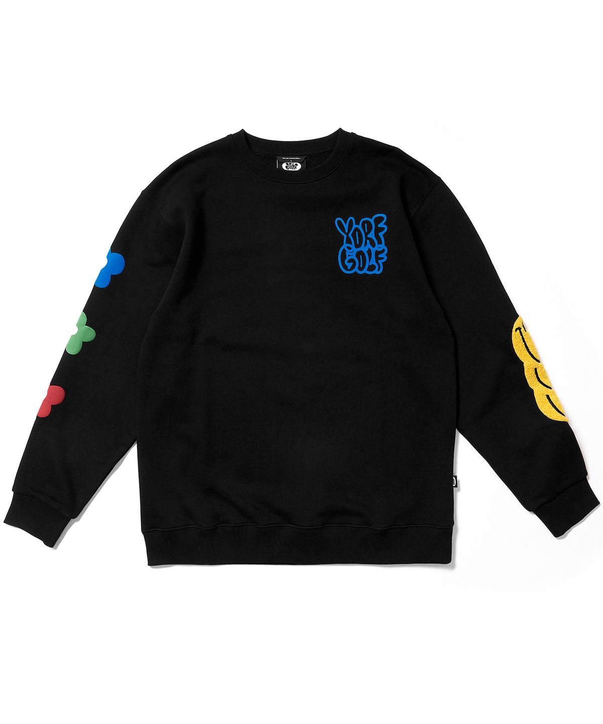 욜프(YORF) YORF CREWNECK B RABBIT BLACK