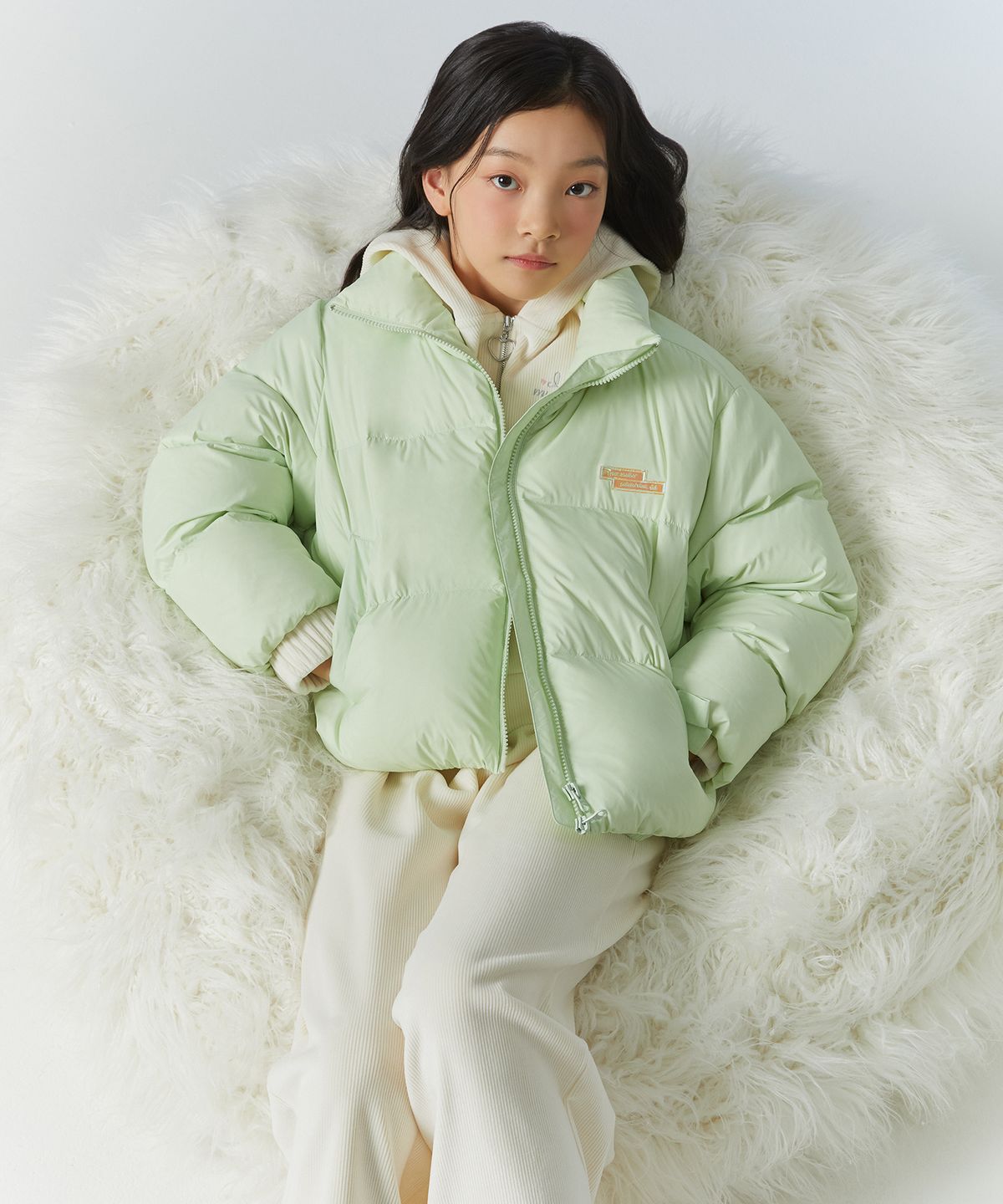 아이엠아이(IAMI) KK82072 주니어 소프트 글로우 덕다운 자켓