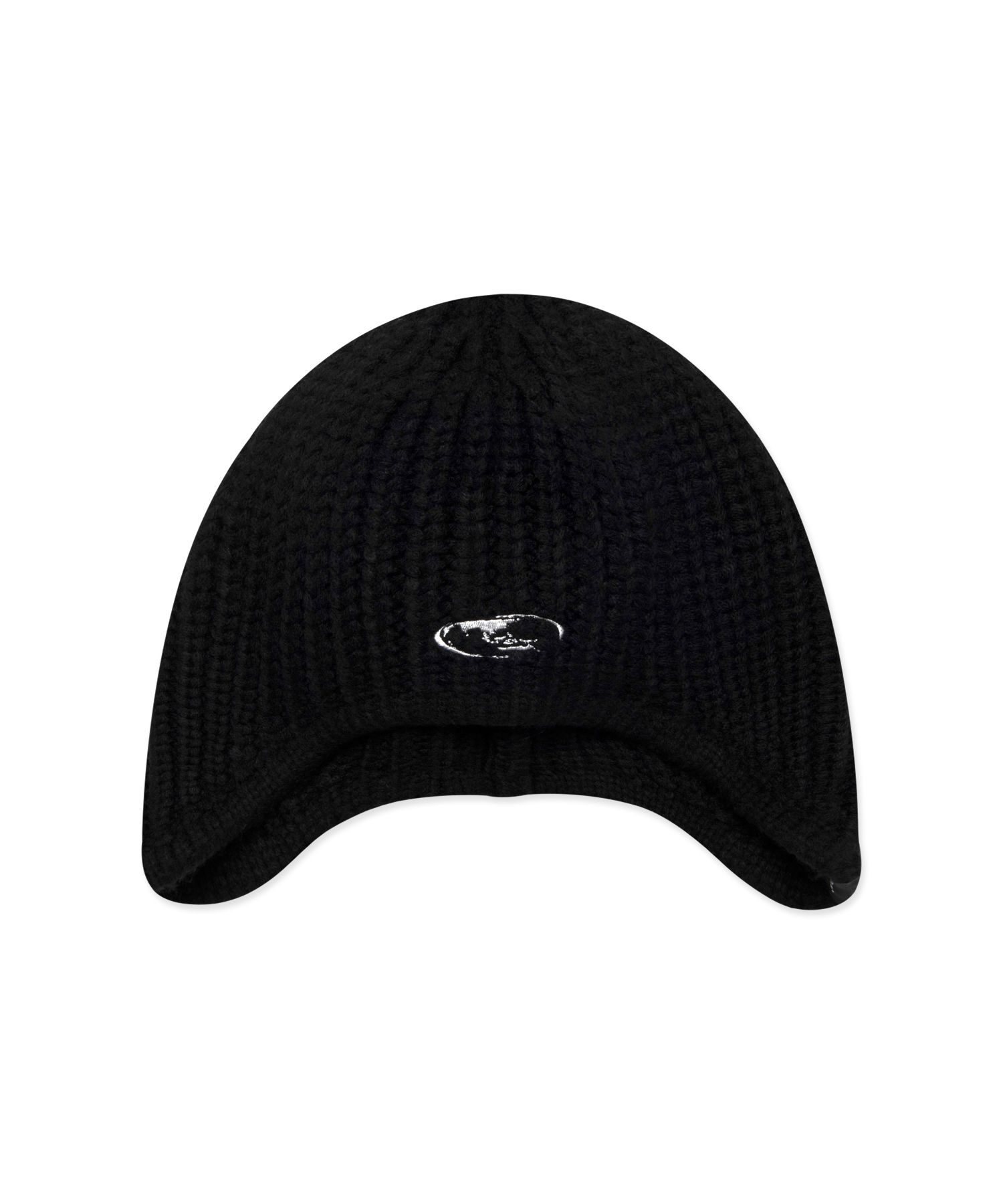 [ LMC ]★ KNIT EARFLAP BEANIE MUSINSA | LMC GLOBE KNIT EARFLAP BEANIE black