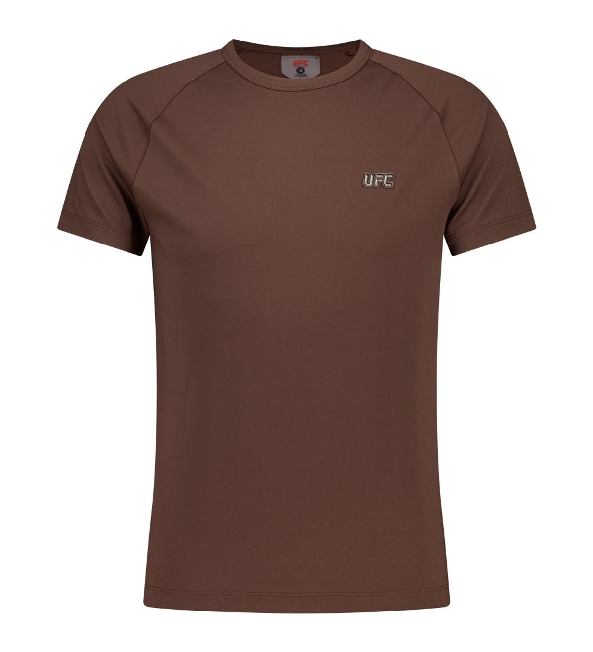 유에프씨 스포츠(UFC SPORT) UFC 볼트 머슬핏 반팔 티셔츠 다크브라운 U4SSV3108DW
