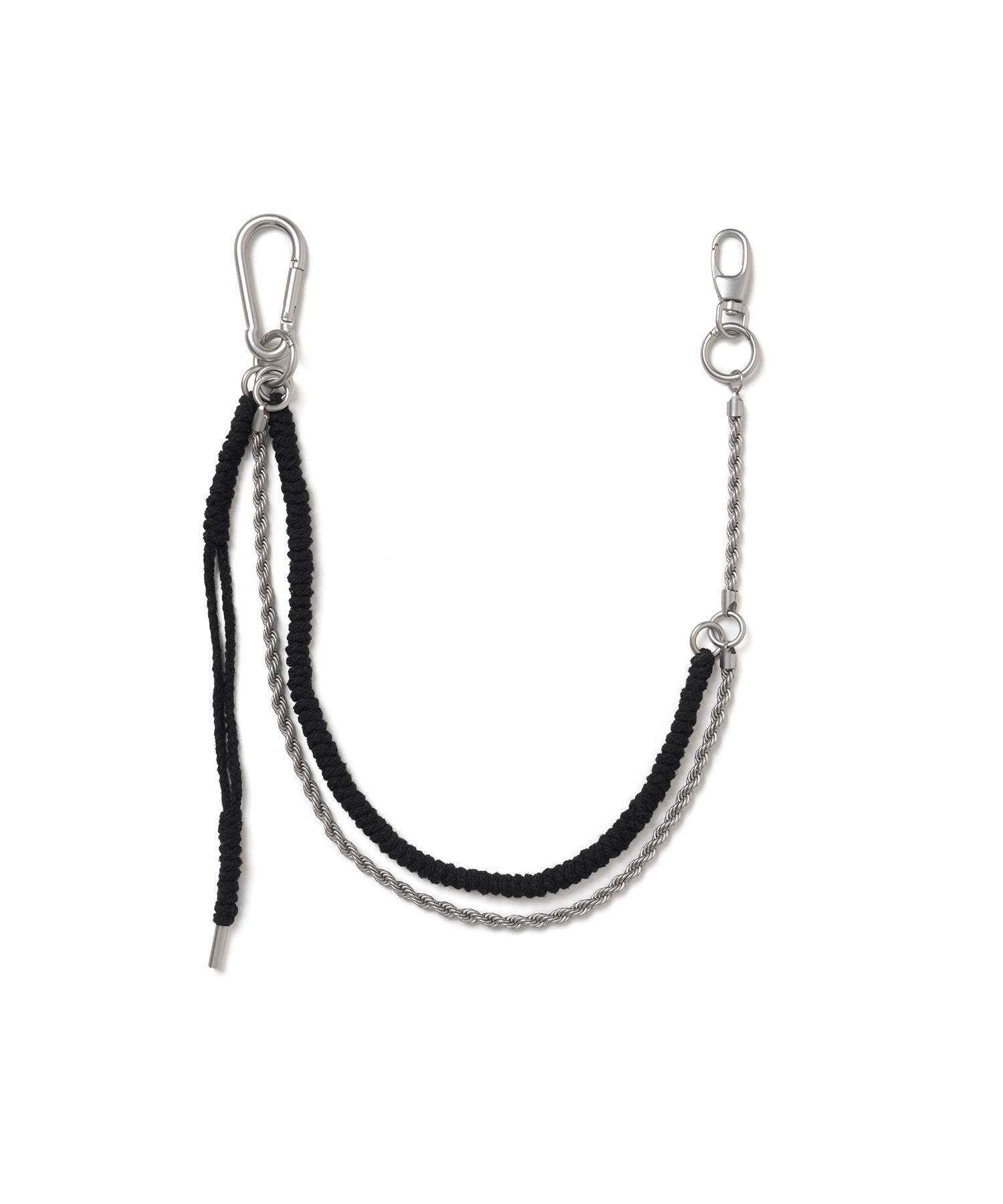 キーホルダー・キーリング MILLO ARCHIVE Object unit carabiner silver ML434SIV MUSINSA | MILLO ARCHIVE [PERSONAL SPACE] Double Twisted