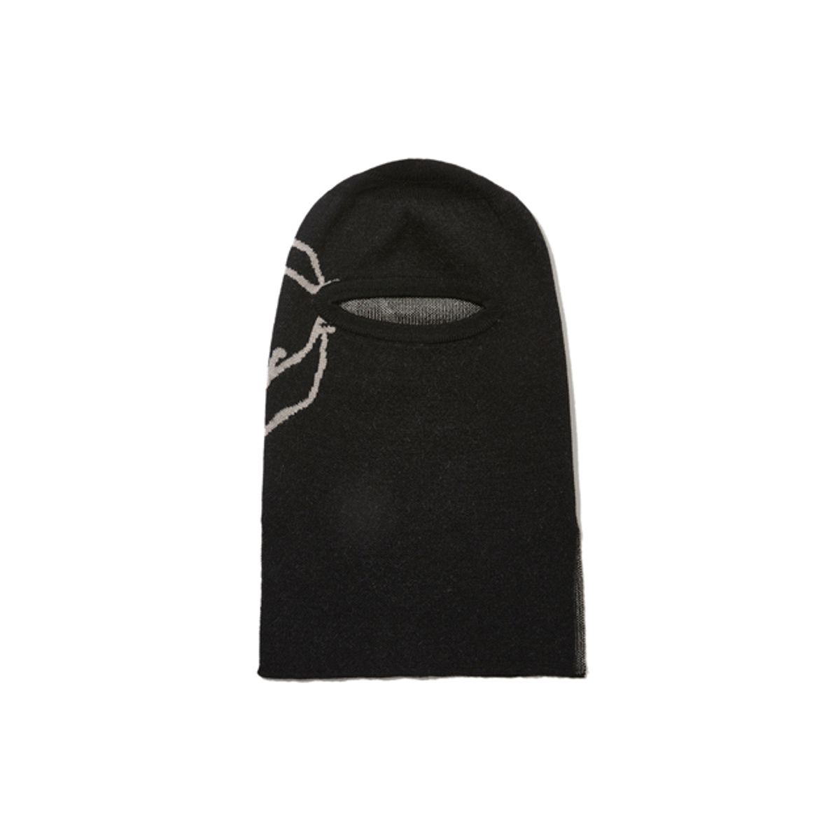 펜필드(PENFIELD) PENFIELD KNIT LOGO BALACLAVA BLACK_FQ7AH48U