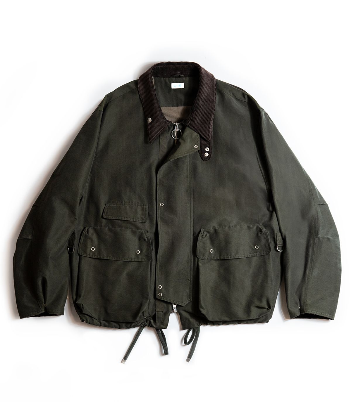 리슈(L'ISSUE) Fisherman 60/40 Utility Jacket (Dark olive green)