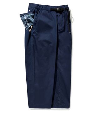 반다나 히든포켓 와이드 치노 팬츠 네이비 FPT117