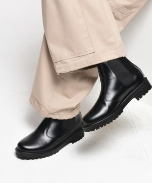 7cm 키높이 블랙 첼시부츠 SFT-302