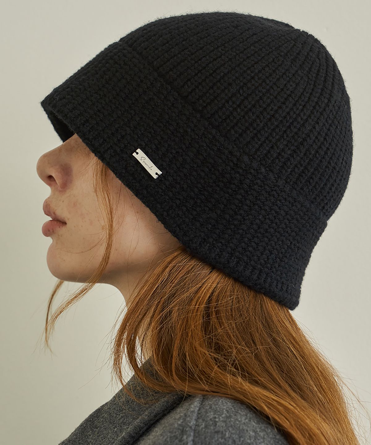 쎄꼰도(S'SECONDO) [Wool80%]이시아 비니 버킷햇_2 colors