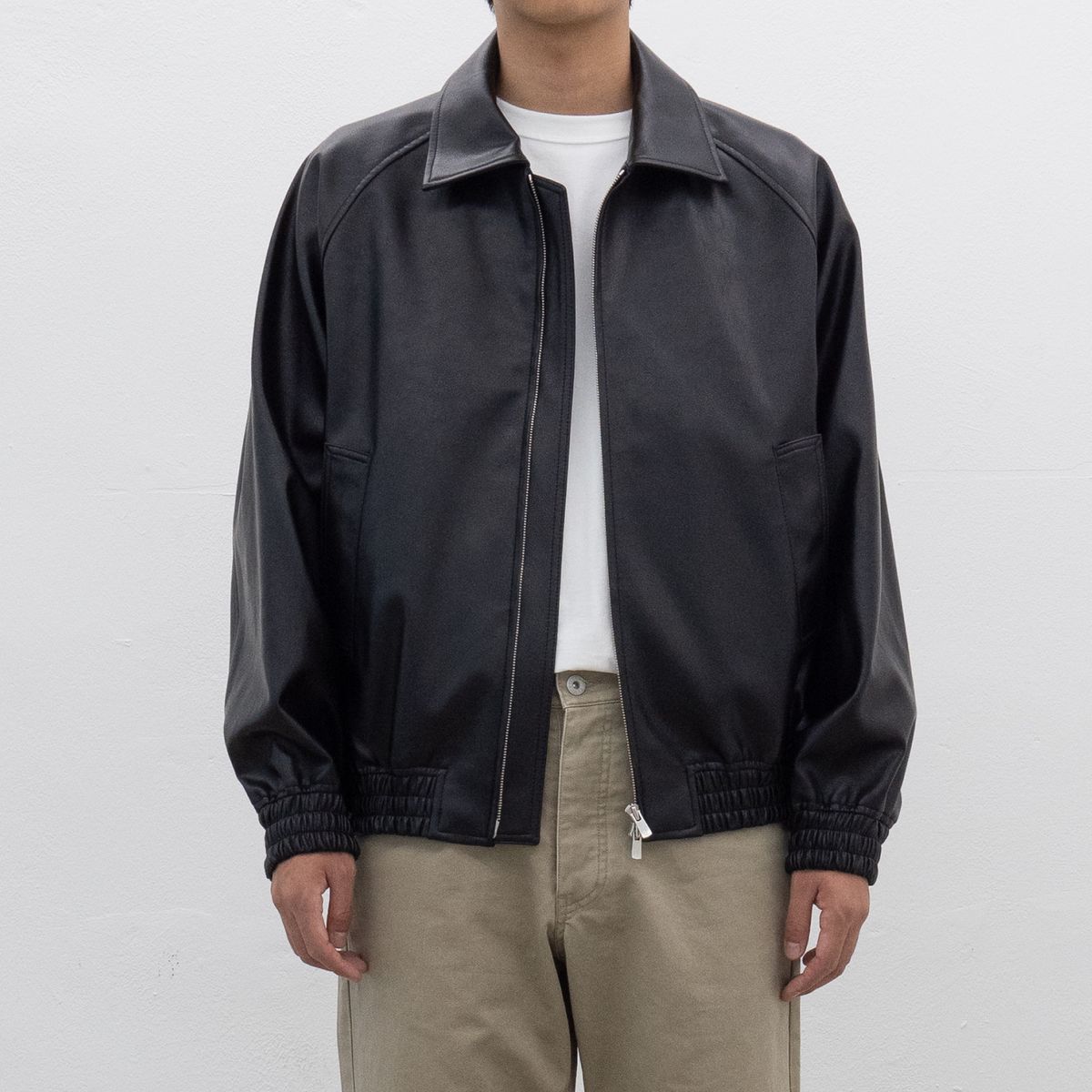하프시코드(HARPSICHORD) Past Jacket(Faux Leather)