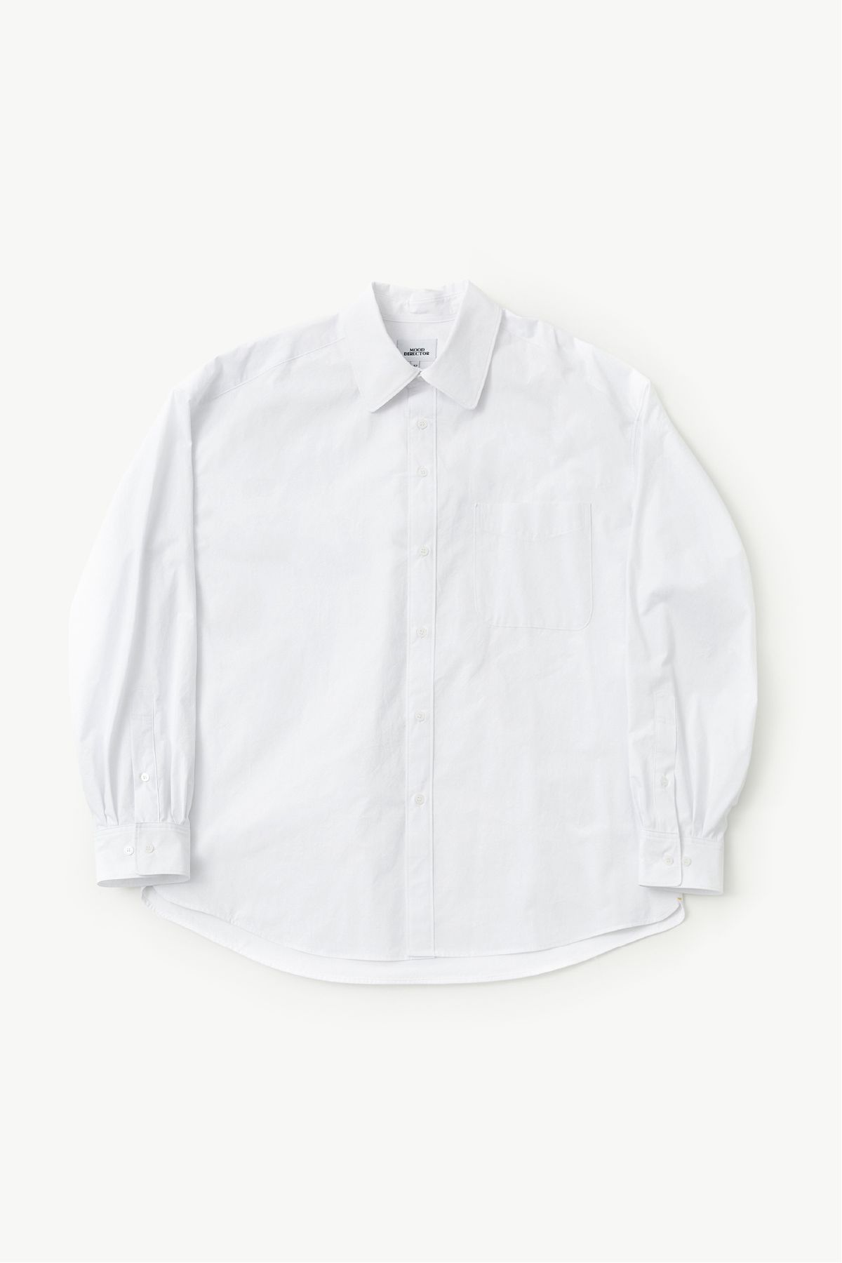 무드디렉터(MOODDIRECTOR) Le rayon jaune 코튼 셔츠 화이트