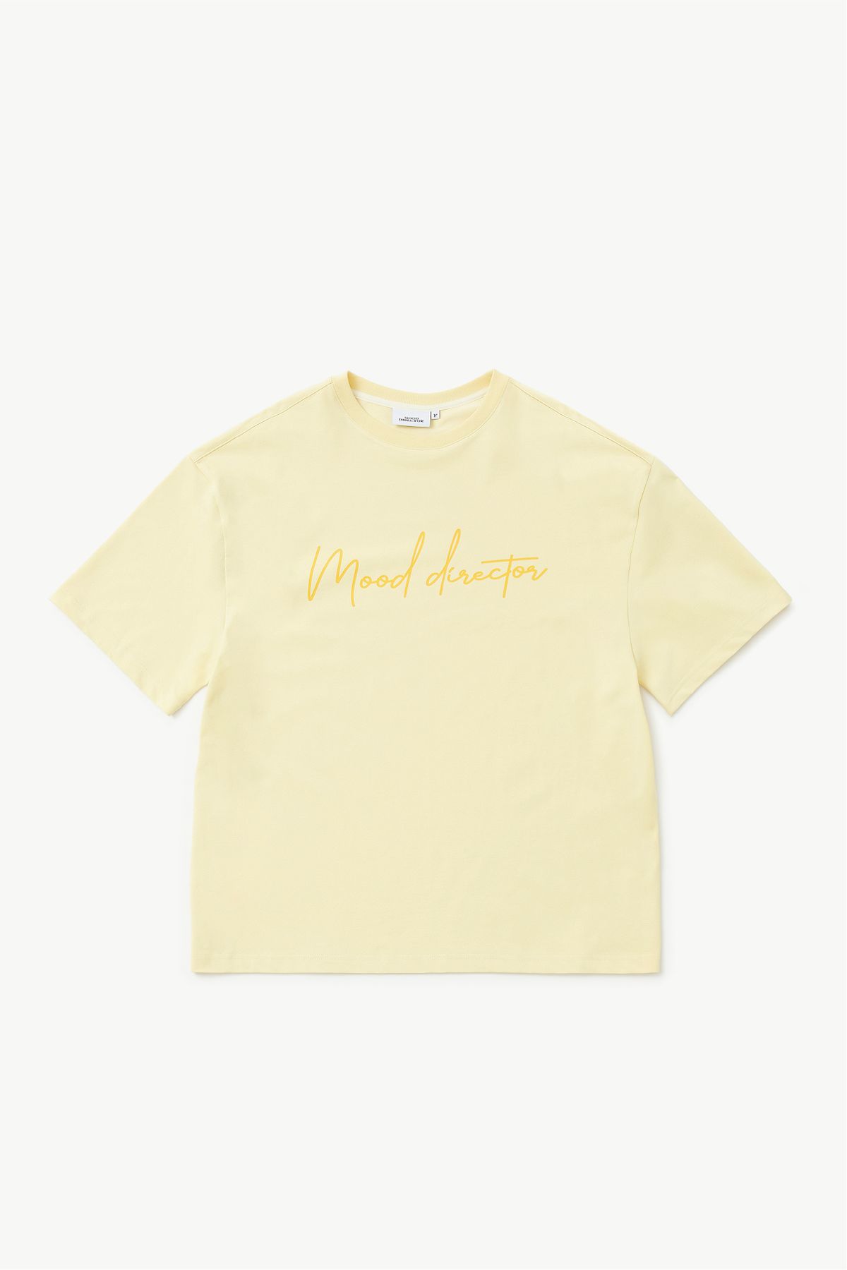 무드디렉터(MOODDIRECTOR) Le rayon jaune 무드디렉터 티셔츠 라이트옐로우