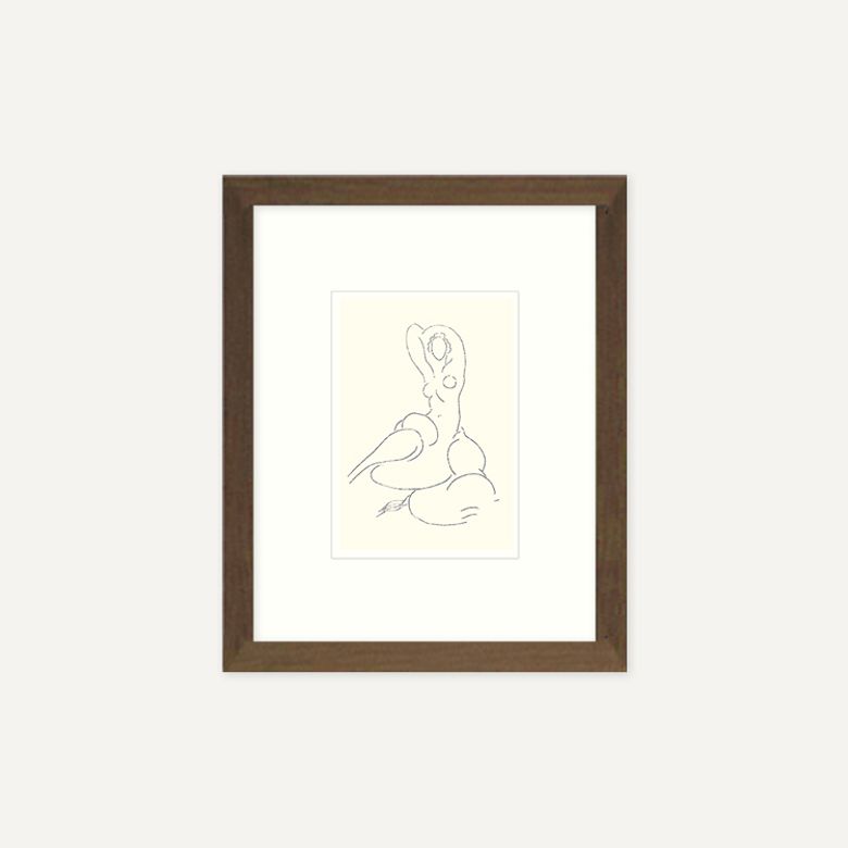 앙리 마티스 Nude for Cleveland, 1932 (액자 포함)
