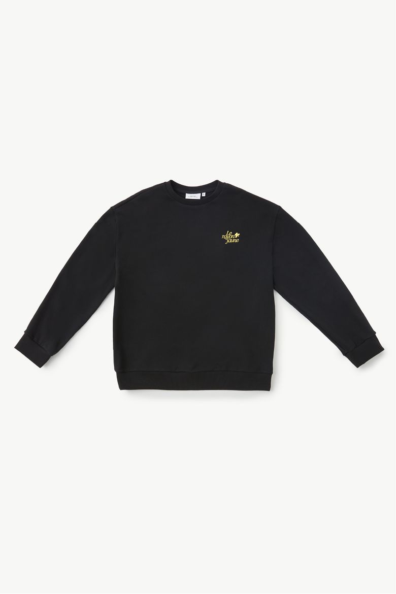 Le rayon jaune 클로버 스웨트셔츠 블랙