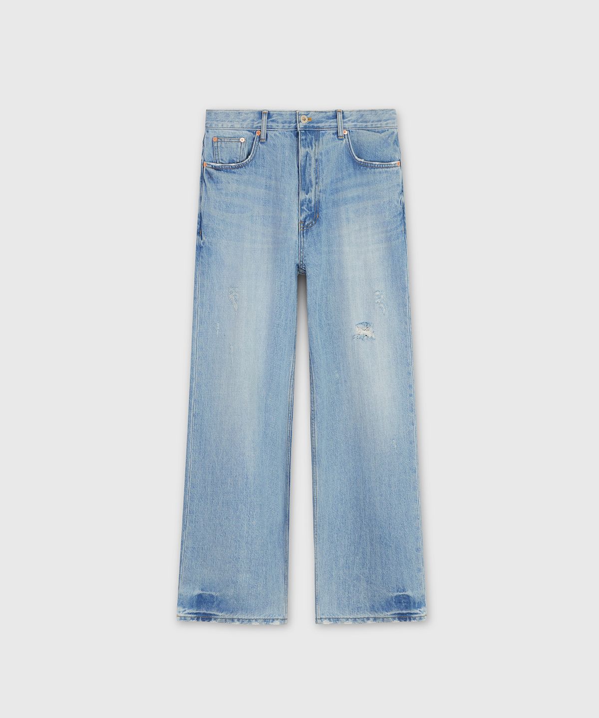 타일레(TAILLE) COB CORE WASH DENIM PANTS BLUE CRUSH