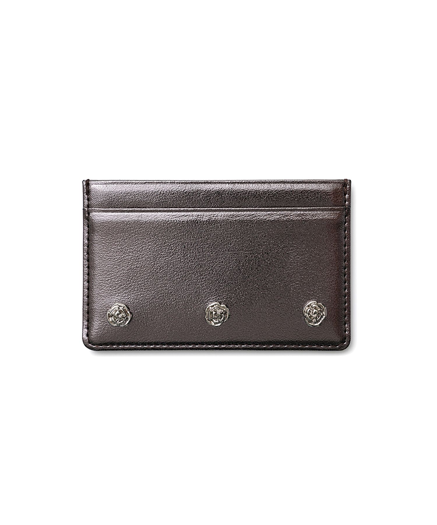 ★Fennec★ ROSIE CARD HOLDER MAUVE FNFCW02MEF MUSINSA | fennec ROSIE CARD HOLDER - DARK SILVER