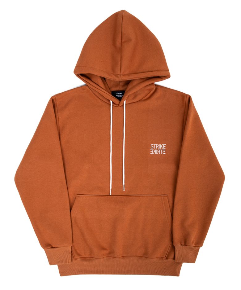 Soft Crystal Logo Over Hoodie (CAMEL)