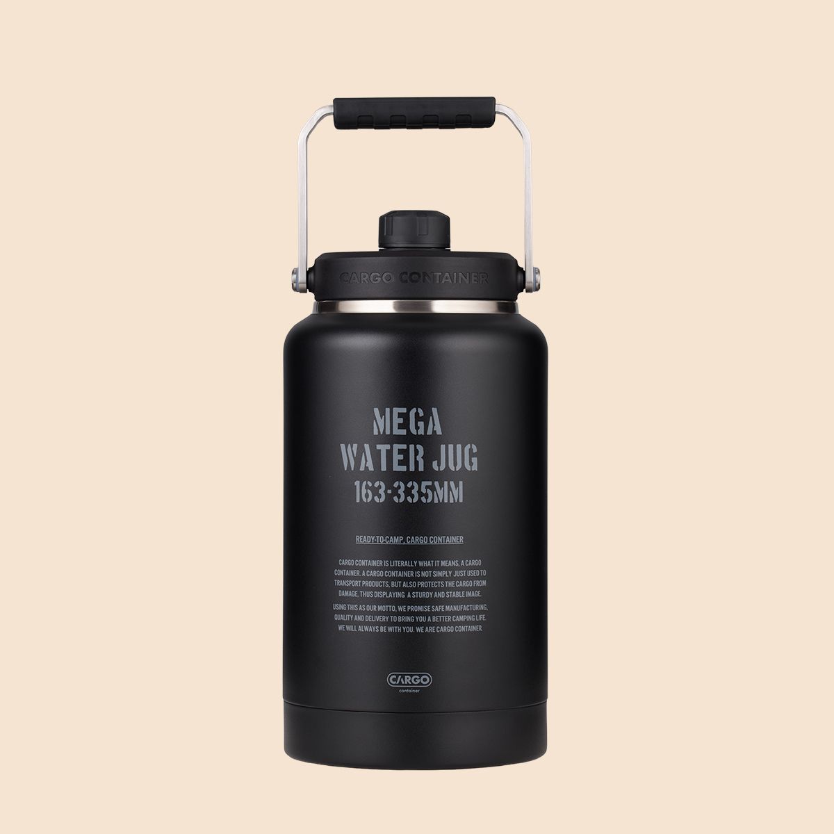 카고 컨테이너(CARGO CONTAINER) 메가 워터저그 블랙