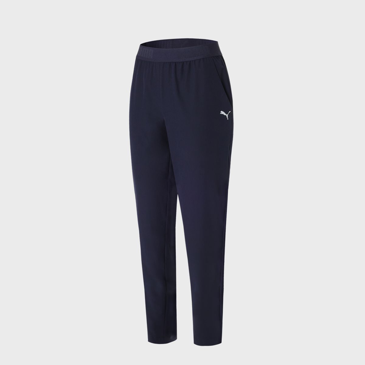 푸마 바디웨어(PUMA BODYWEAR) 조거핏 우븐 사방스판 여성팬츠 NV