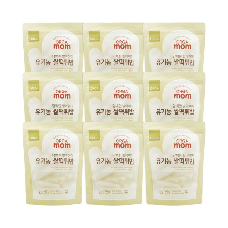유기농 쌀떡튀밥(40g) x 9개