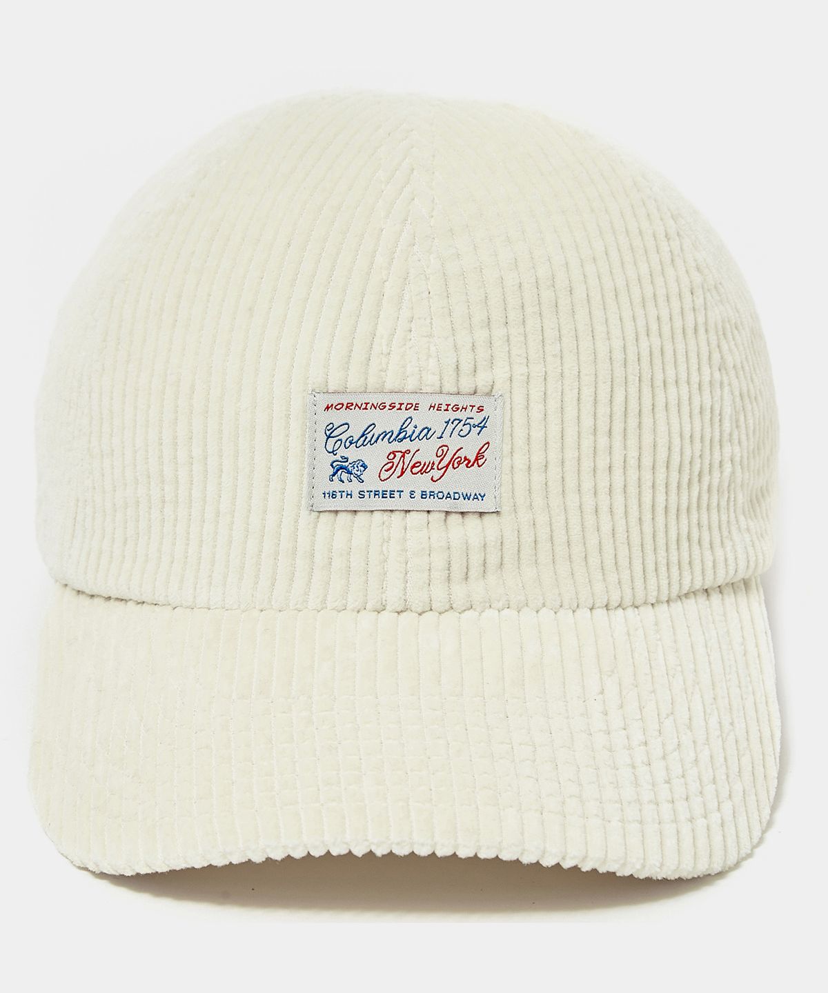 컬럼비아 유니버시티(COLUMBIA UNIVERSITY) SL-LABEL CORDUROY BALL CAP 크림