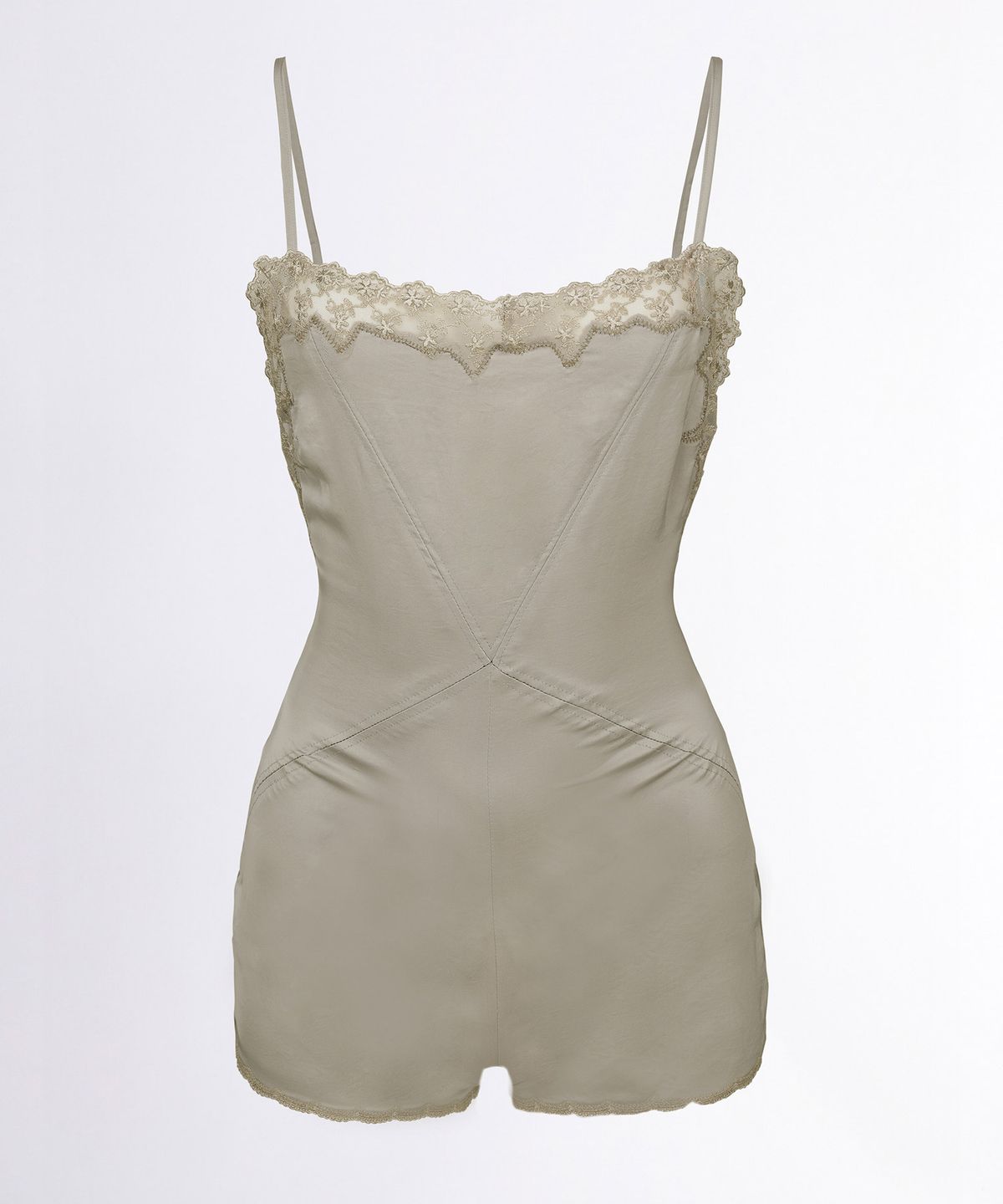스컬프터(SCULPTOR) Lingerie Body Romper Gray