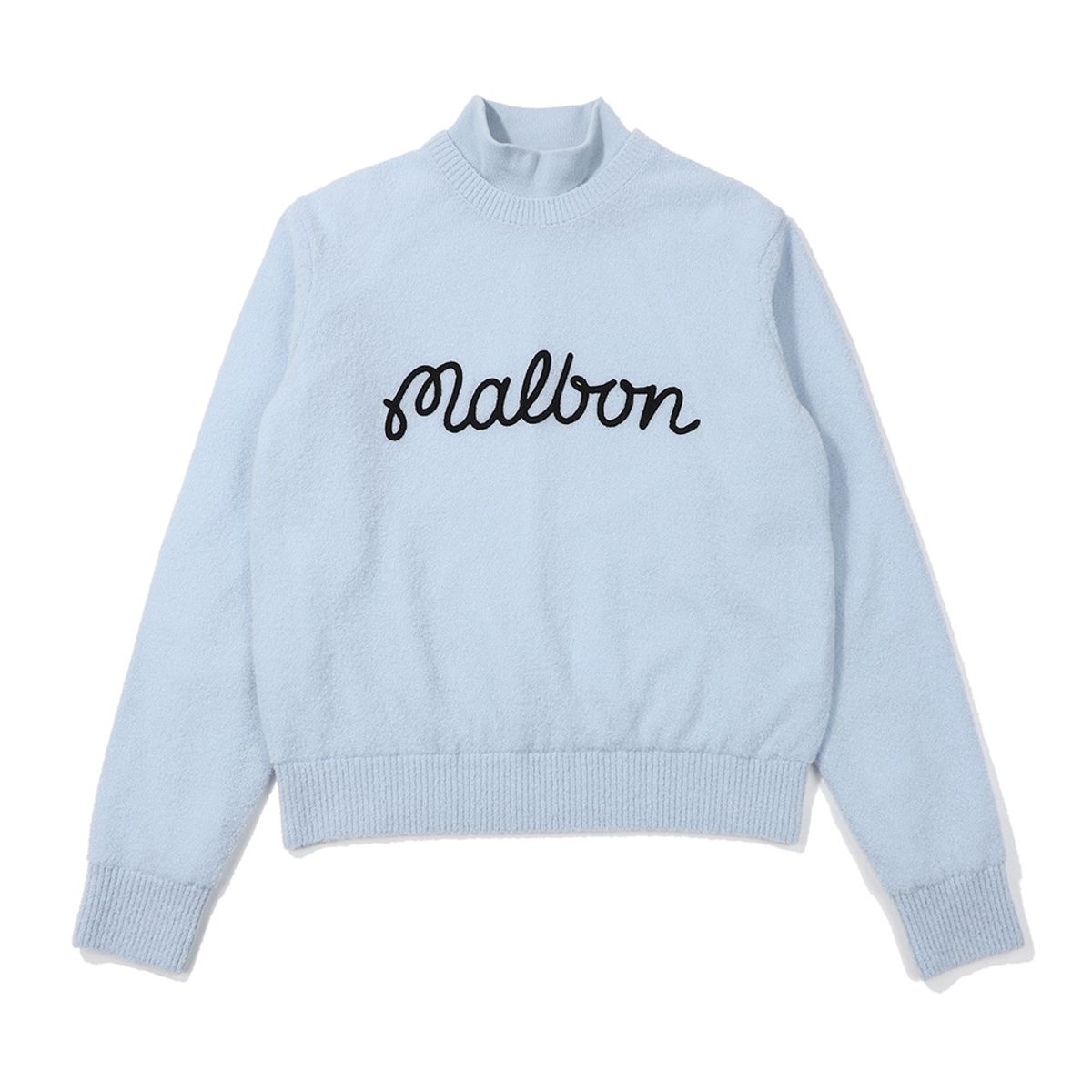말본 골프(MALBON GOLF) 모크넥 방풍 스웨터 SKY BLUE (WOMAN)