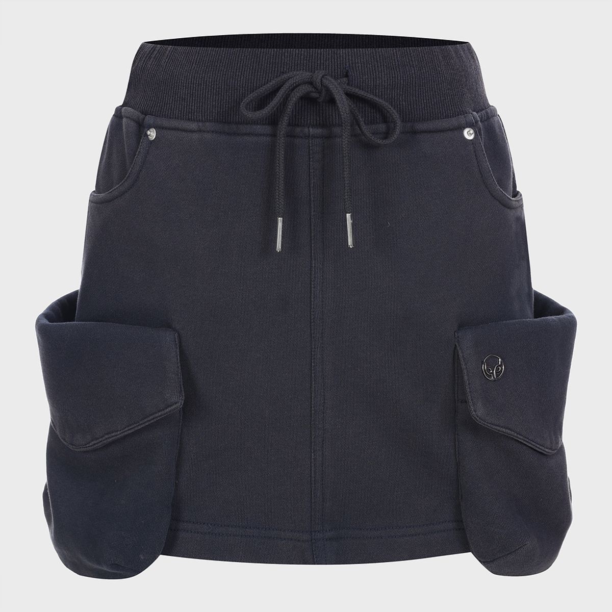 라라폭스(LALAFOX) POCKET SWEAT SKIRT NAVY BQ4CS002