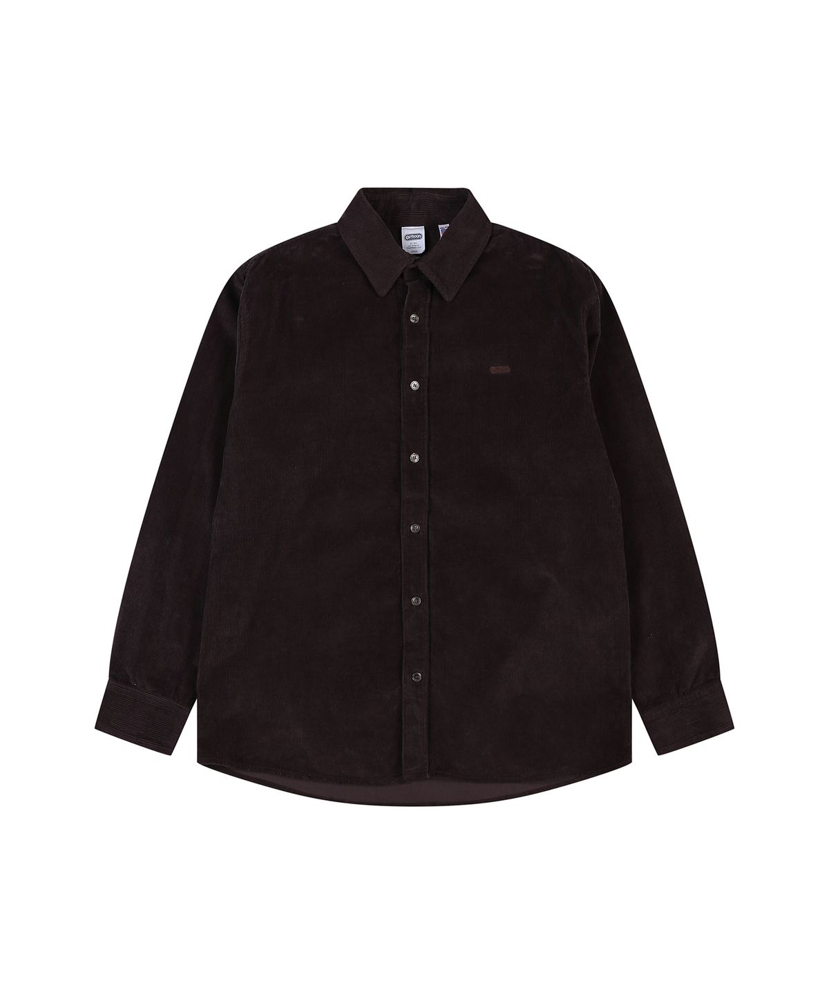 아웃도어 프로덕츠(OUTDOOR PRODUCTS) CORDUROY STANDARD SHIRT (DEEP BROWN)