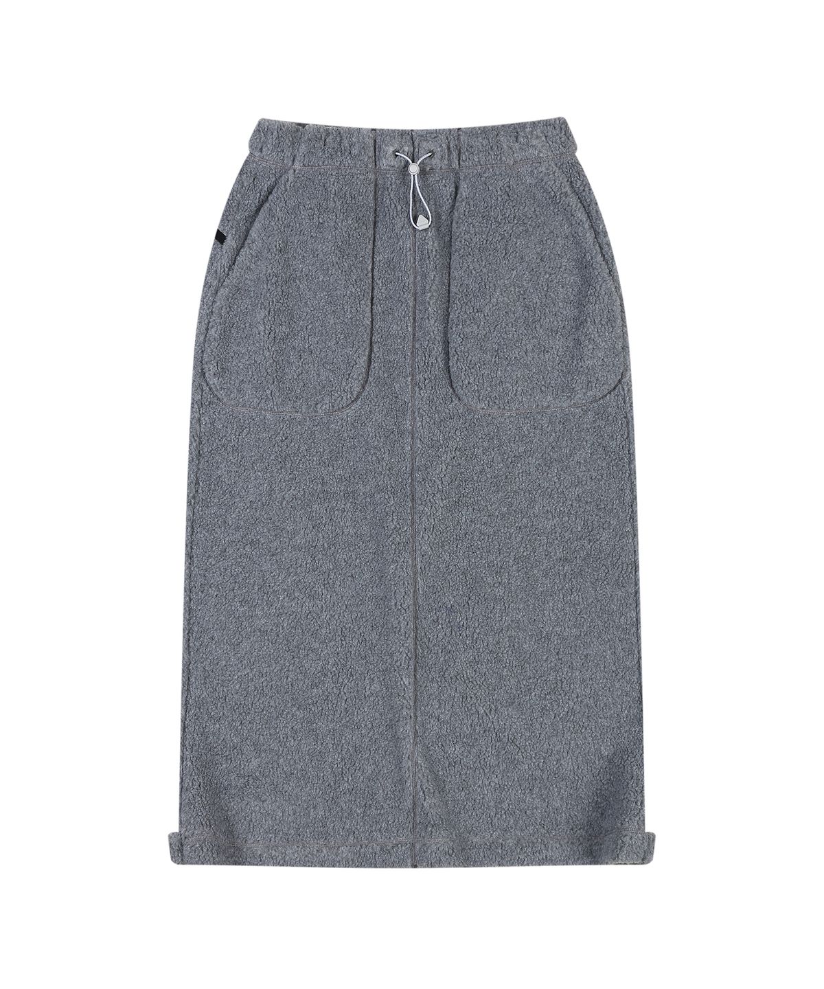 아웃도어 프로덕츠(OUTDOOR PRODUCTS) POLARTEC® W FLEECE LONG SKIRT (GRAY)