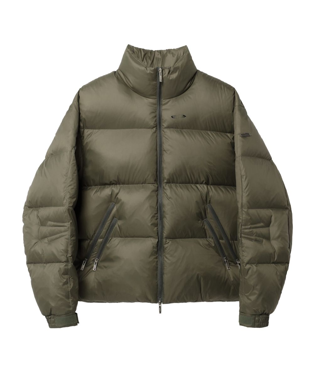 MUSINSA公式 | OPENING PROJECT Identity Down Jacket - Olive