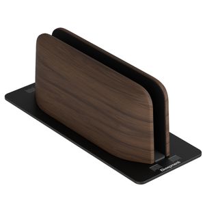 Ekeepment 우드클램쉘 노트북 태블릿 수직 세로 클램쉘 거치대