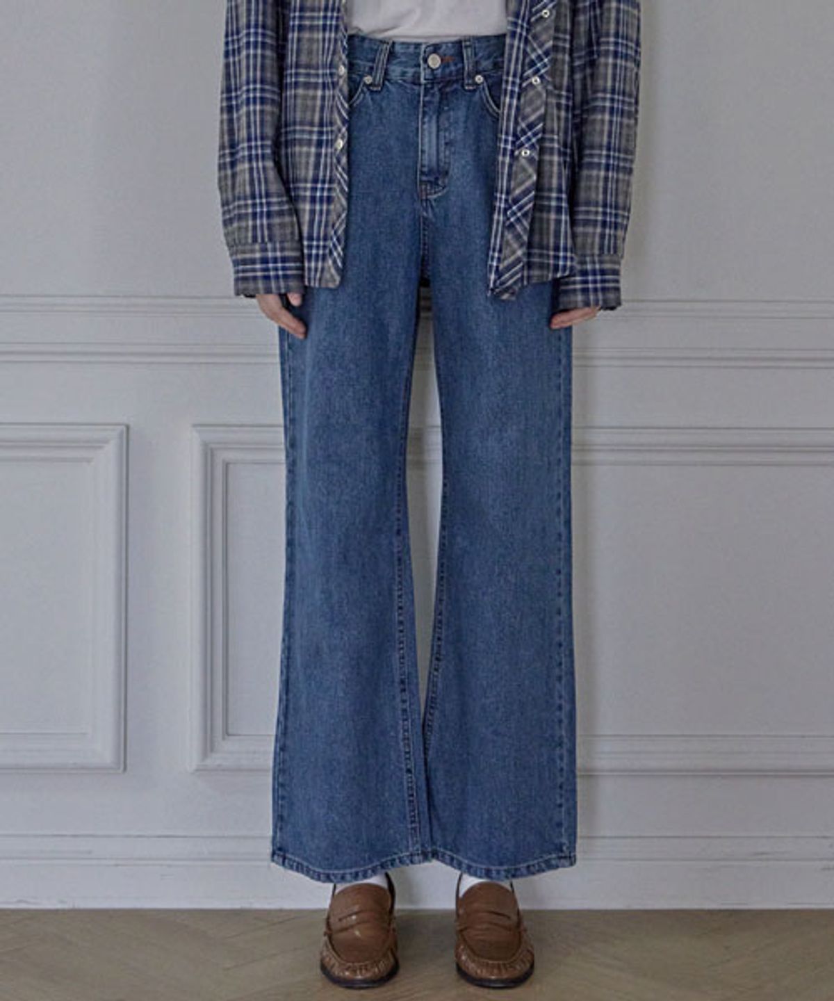 헤인트(HAINT) MILES OVER WIDE PANTS_4COLORS_LIGHT BLUE