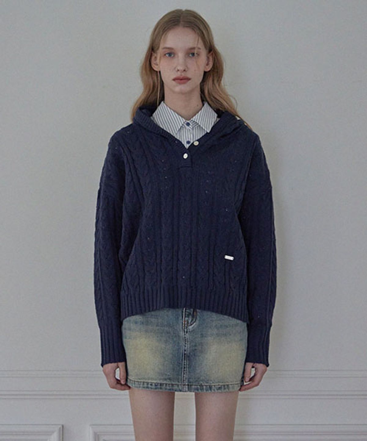 헤인트(HAINT) HEIDE MINI DENIM SKIRT_3COLORS_LIGHT BLUE