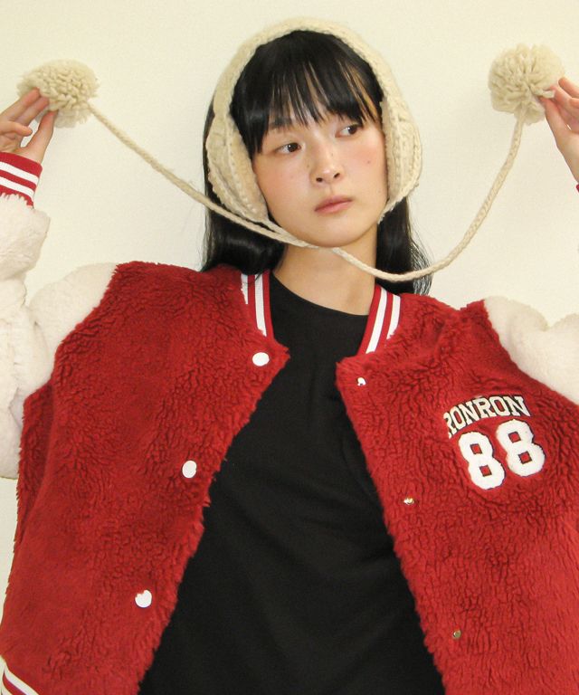 ジャケット RONRON BACK PATCH 88 DUMBLE MUSTANG VARSITY JACKET RED RR24D MUSINSA | RONRON BACK PATCH 88 DUMBLE MUSTANG VARSITY JACKET RED