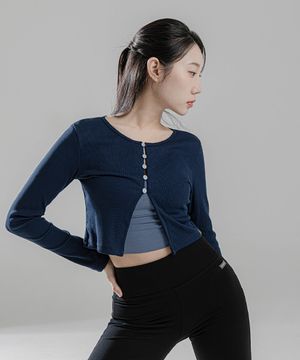 여성요가복 A 커버업 가디건 3TT4366