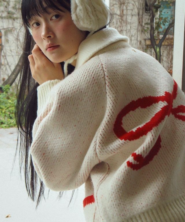 【2plan】Rudolph Cowichan Hooded Knit Zip-Up Cowichan-Knit-Zip-Sweater-