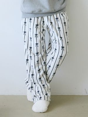 멜로우 극세사 팬츠 - 리본 2colors