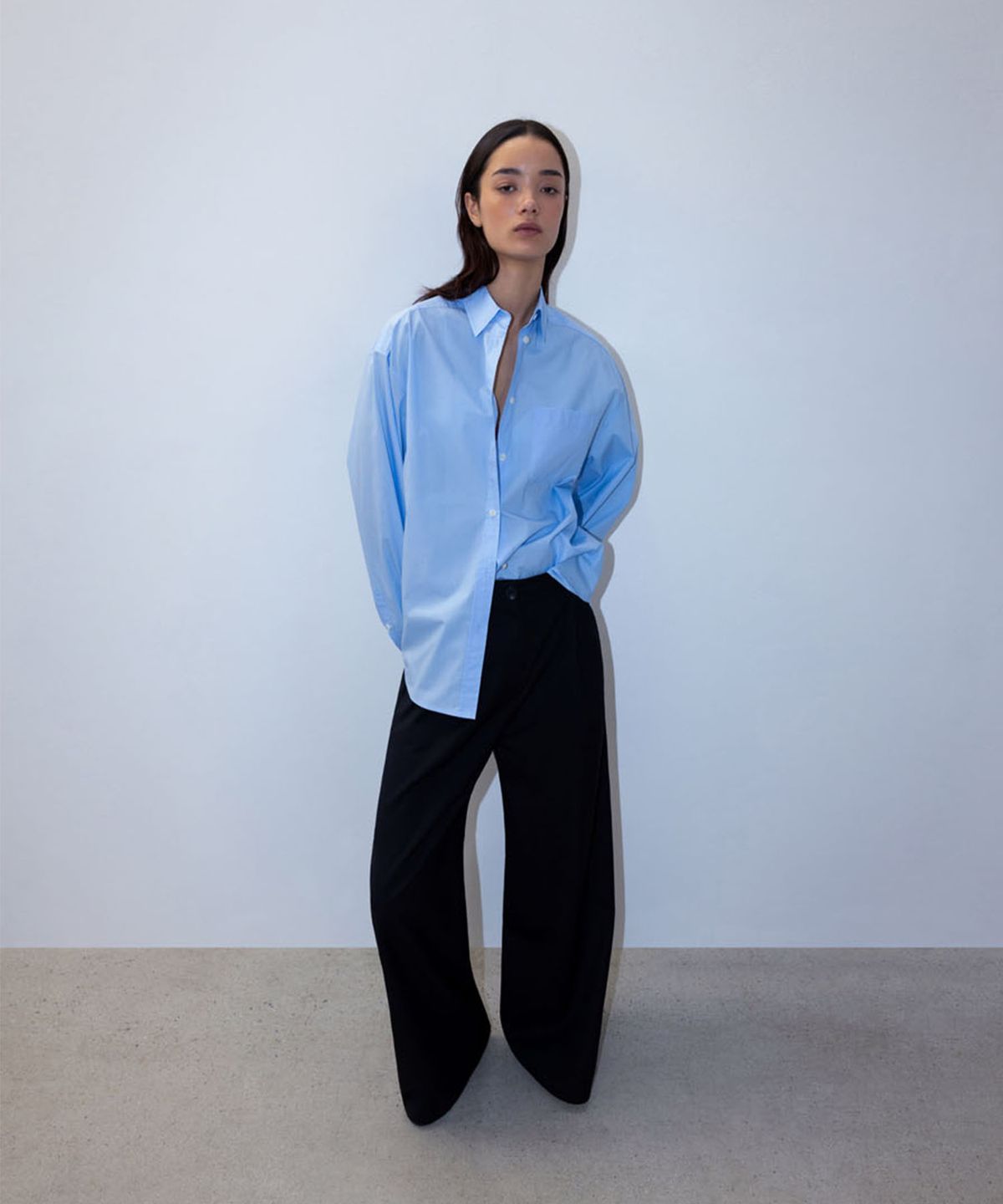 수수무(SUSUMU) BF SHIRT - blue