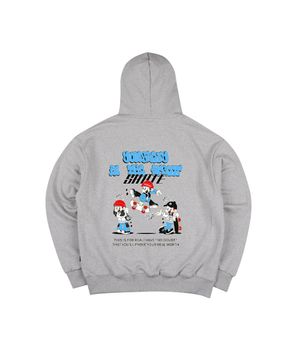 스케이트보드 후드(그레이)