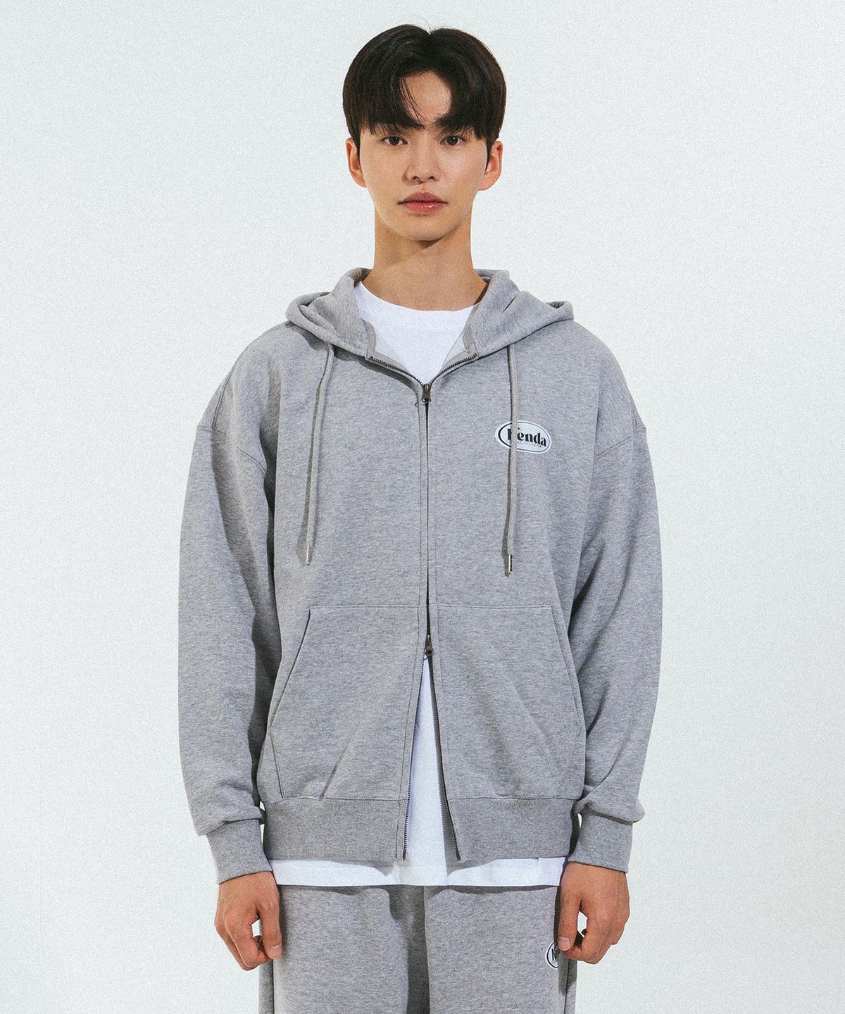 켄다(KENDA) DREAMCATCHER HOOD ZIP-UP (MELANGE)