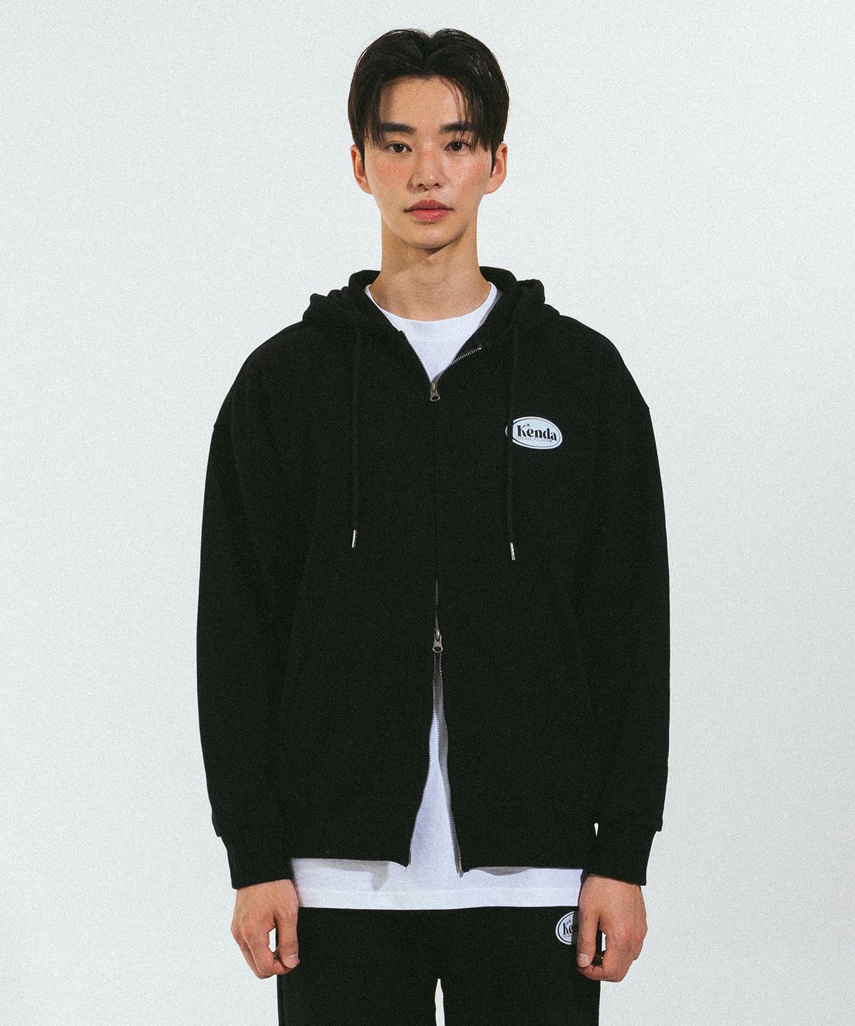 켄다(KENDA) DREAMCATCHER HOOD ZIP-UP (BLACK)