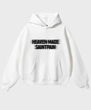 SP 섀도우 오버핏 후드 화이트